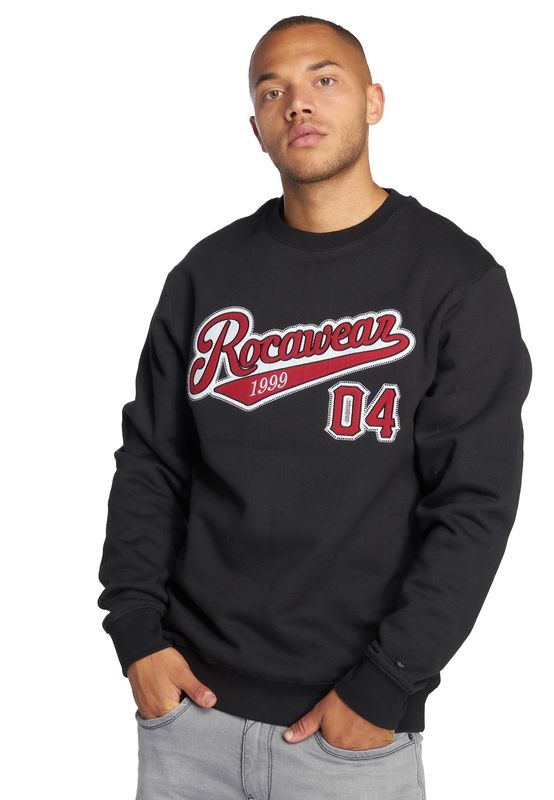 Rocawear Crewneck Herren OHFOUR RWCN011BLK Schwarz Black Ansicht