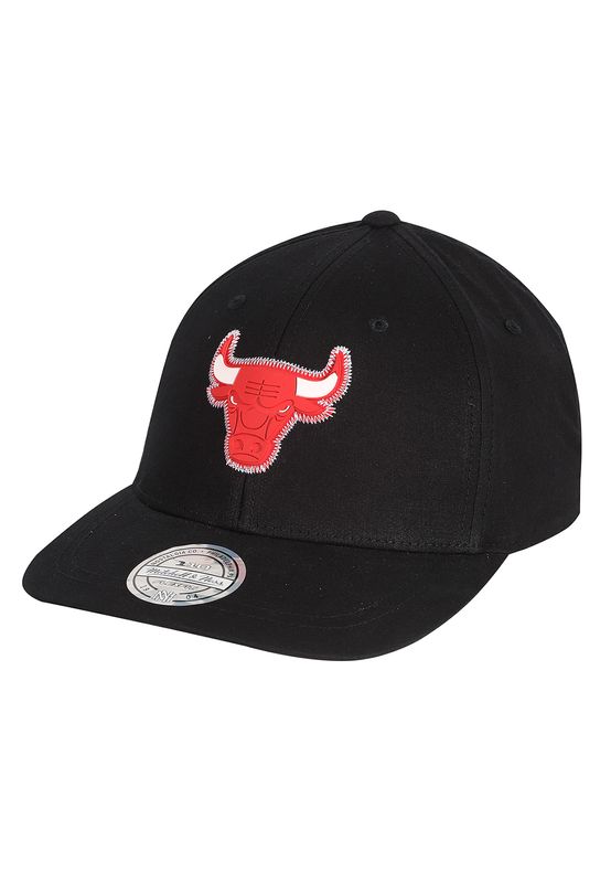 Mitchell & Ness Snapback Cap INTL233 CHICAGO BULLS Schwarz Ansicht