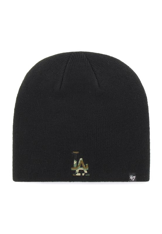 47 Brand Camfill Wintermütze LA DODGERS B-CMFLB12ACE-BK Schwarz  Ansicht