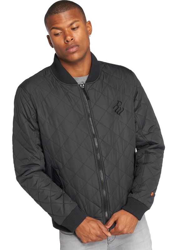 Rocawear Jacke Herren ROCAWEAR BOMBER JACKET RWJA008 Schwarz Black Ansicht