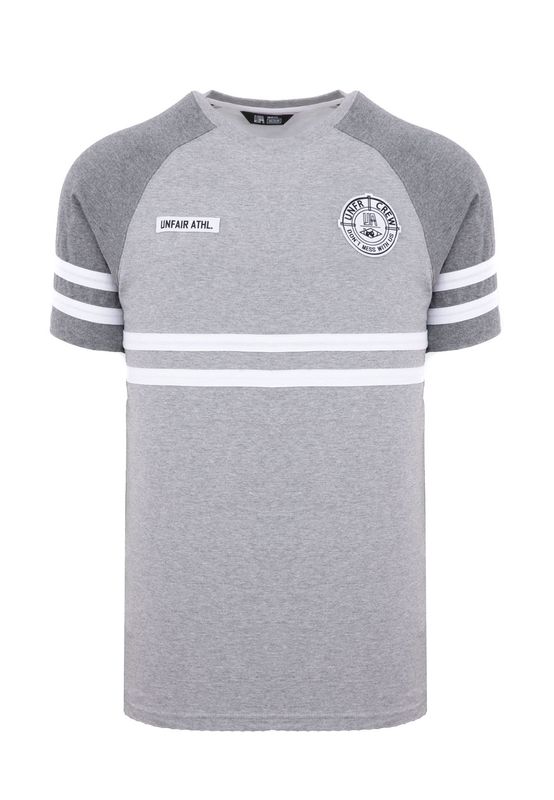 Unfair Athletics Herren T-Shirt DMWU UNFR18-076 Grau Grey Charcoal  Ansicht