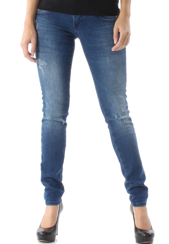 LTB Damen Jeans MOLLY Dita Wash Mittelblau Ansicht