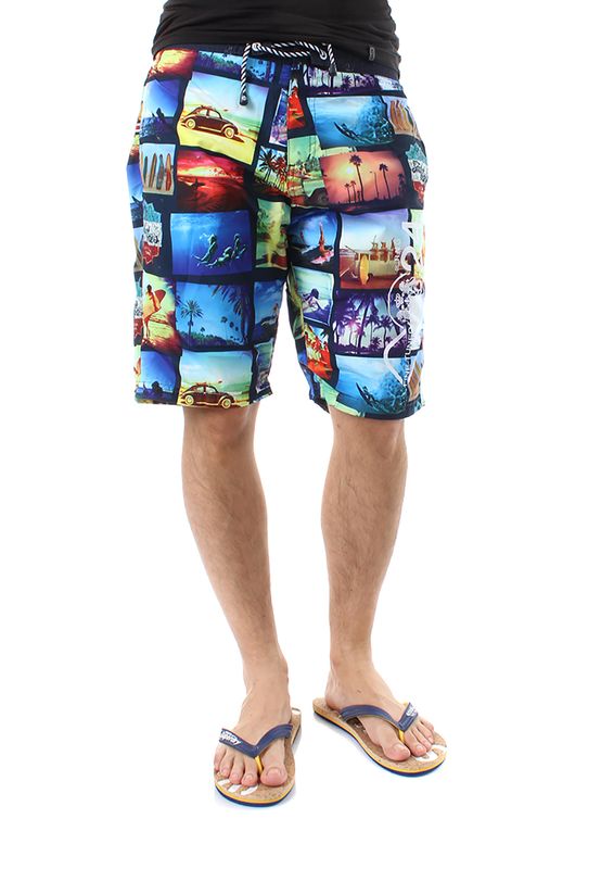 Smith & Jones Badehose Herren HARBOUR Navy Ansicht