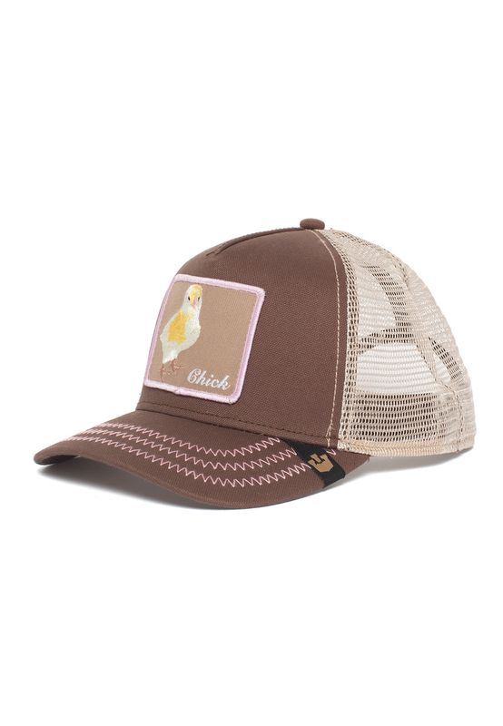Goorin Bros. Trucker Cap CHICKY BOOM Braun Ansicht