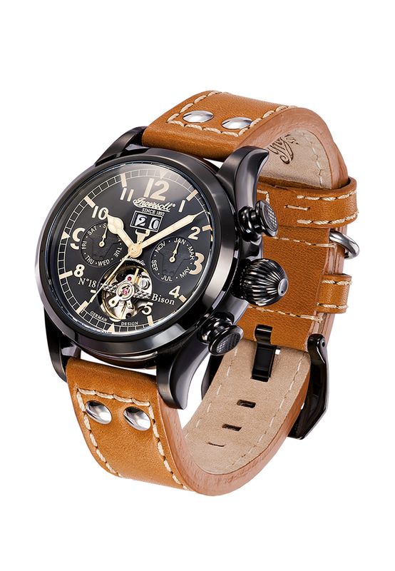 Ingersoll Armbanduhr BISON NO. 18 IN4506BBK Ansicht