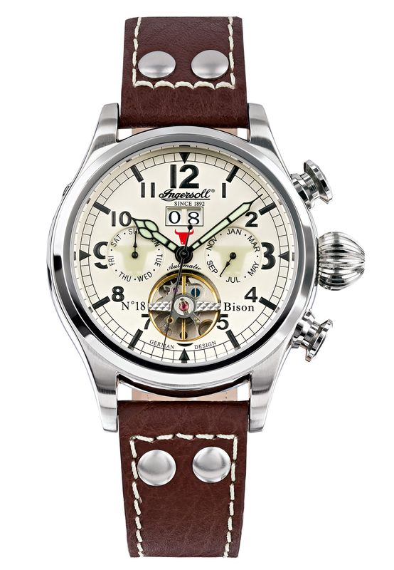 Ingersoll Armbanduhr BISON NO. 18 IN4506CH Ansicht