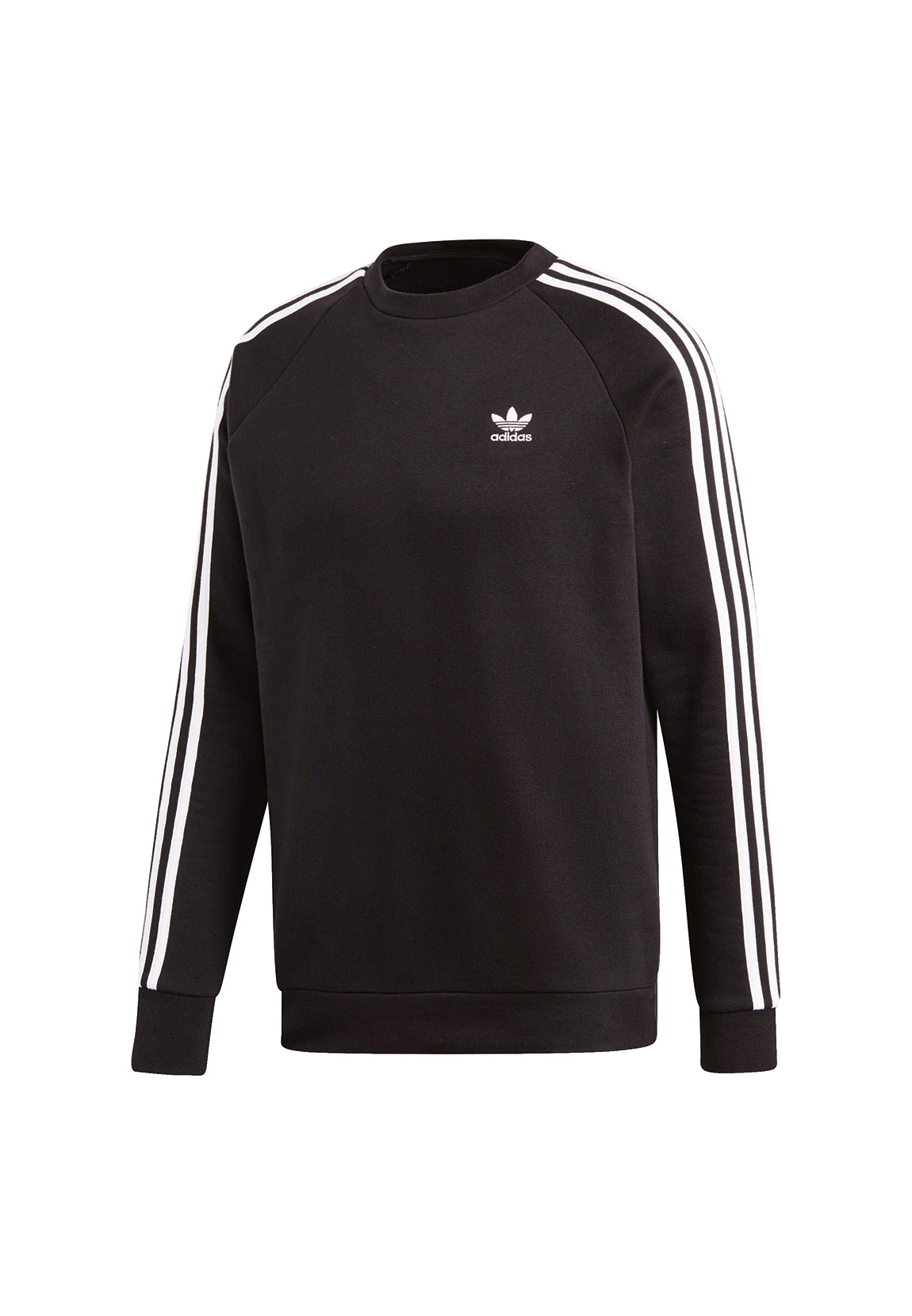 Adidas Originals Crewneck Herren 3 STRIPES CREW DV1555 Schwarz Adidas Originals Crewneck Herren 3 STRIPES CREW DV1555 Schwarz