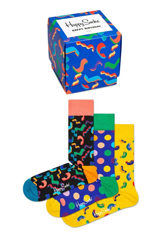 Happy Socks Geschenkbox HAPPY BIRTHDAY GIFT BOX XBDA08-2700 Blau Ansicht
