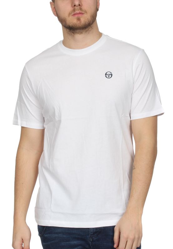 Sergio Tacchini T-Shirt Herren DAIOCCO 037384 White Navy Ansicht