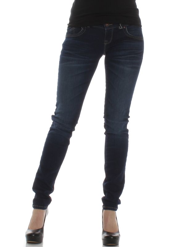 LTB Damen Jeans MOLLY Sian Wash Dunkelblau Ansicht