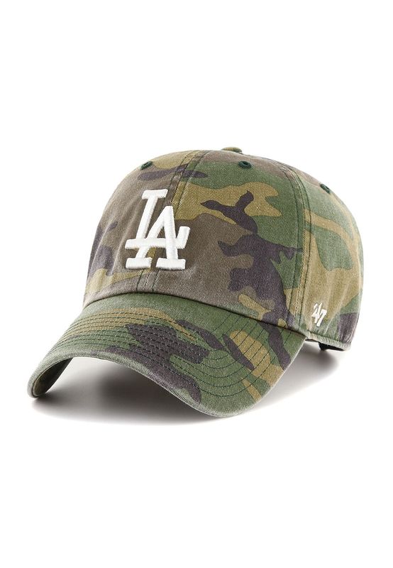 47 Brand Clean Up Adjustable Cap LA DODGERS B-CARGW12GWSNL-CMD Camouflage Ansicht