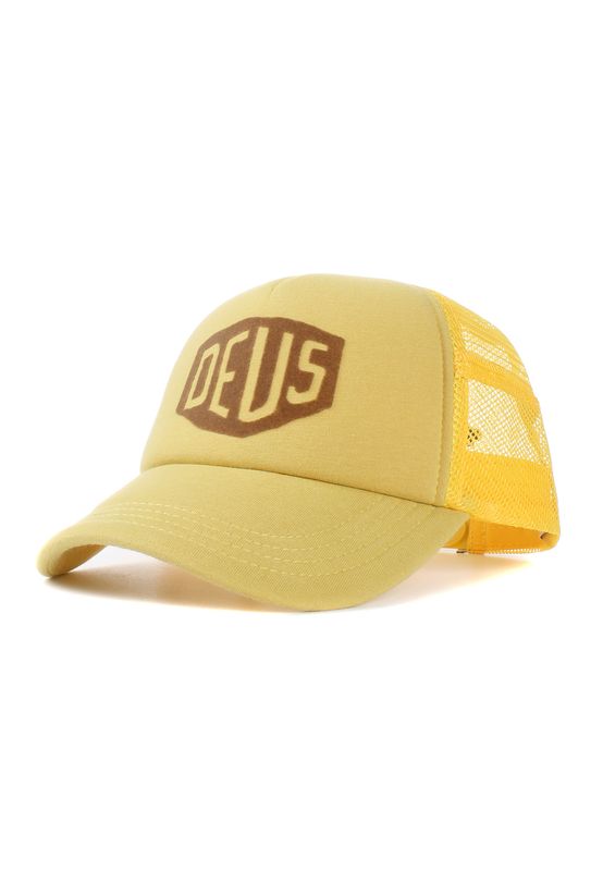 Deus Trucker Cap SUNNY SHIELD TRUCKER  DMP97774-GLD-OS Gelb Ansicht