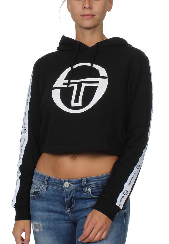Sergio Tacchini Sweater Damen CORAN 38210 Black White Ansicht