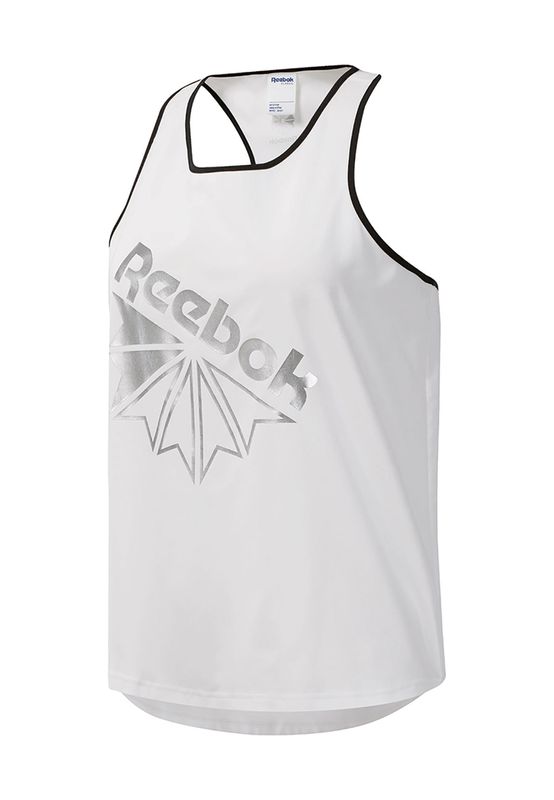 Reebok Tank Damen CL GP TANK DT7283 Weiss Schwarz Ansicht