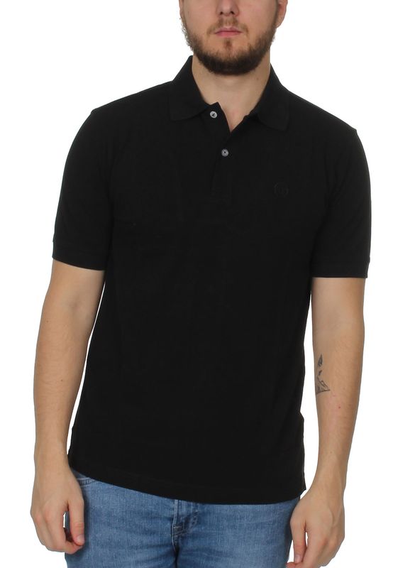 Sergio Tacchini Polo Herren POLO ST 017 S/S 37386 Black Ansicht