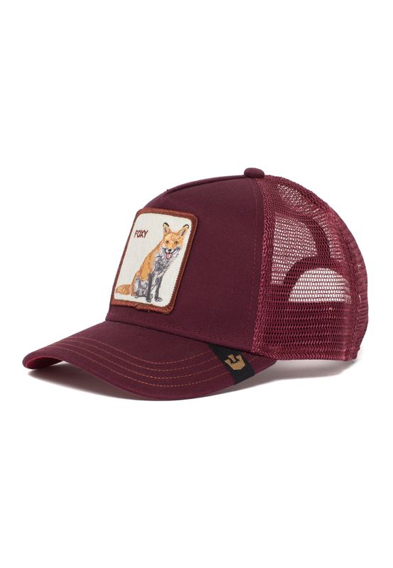 Goorin Bros. Trucker Cap FOXY MAMA Dunkelrot Ansicht
