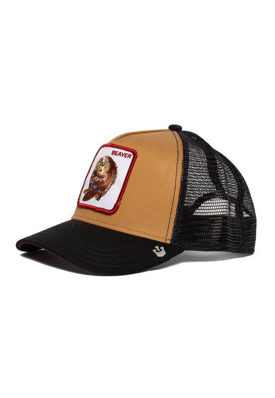Goorin Bros. Trucker Cap TWO BEAVERS Braun Ansicht