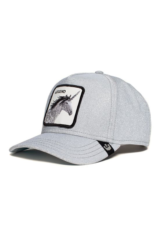 Goorin Bros. Trucker Cap BELIEVER Glitzer Grau Silber Ansicht