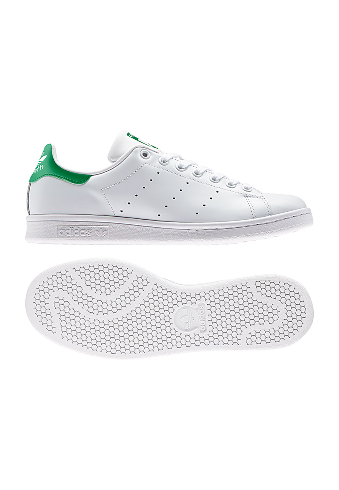 Adidas Originals Sneaker STAN SMITH M20324 Weiß Grün Adidas Originals Sneaker STAN SMITH M20324 Weiß Grün