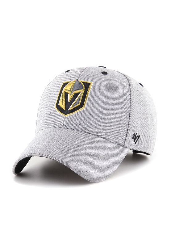 47 Brand Storm Cloud MVP Cap VEGAS GOLDEN KNIGHTS H-STMCD31WHV-CC Grau Ansicht