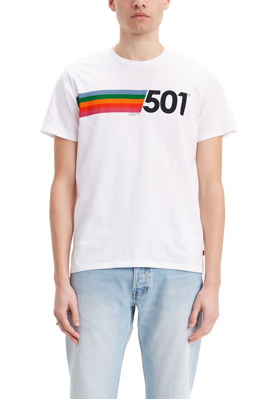 Levi´s T-Shirt Herren GRAPHIC TEE 22491-00548 Weiss Ansicht