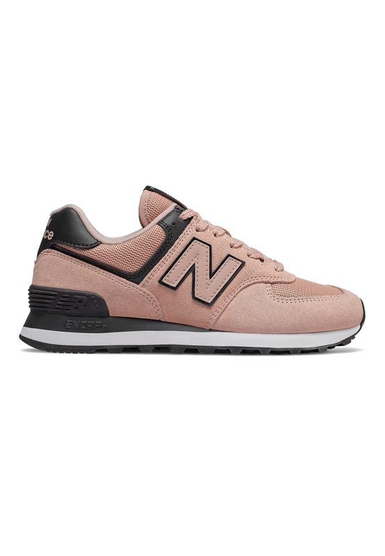 New Balance Sneaker Damen WL574WEG Rosa Pink Black Ansicht