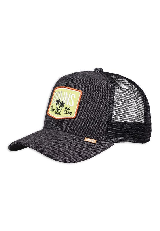 Djinns Trucker Cap ROUGH CANVAS Black Ansicht