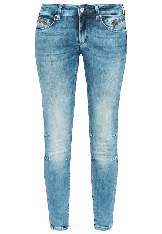 Miracle of Denim Damen Jeans EVA SKINNY ANKLE NOS-2032 Spring Blue Ansicht