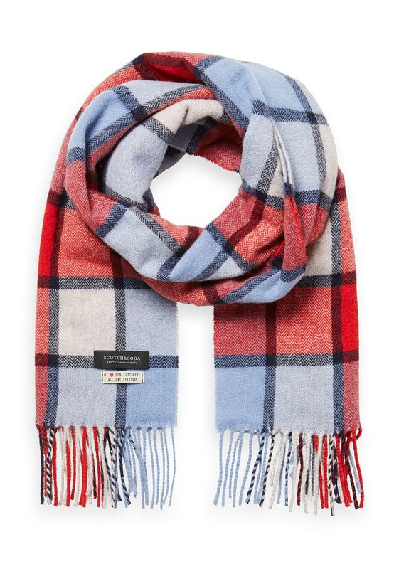 Scotch & Soda Schal CLASSIC WOVEN CHECK SCARF 152855 Mehrfarbig 0219 Ansicht