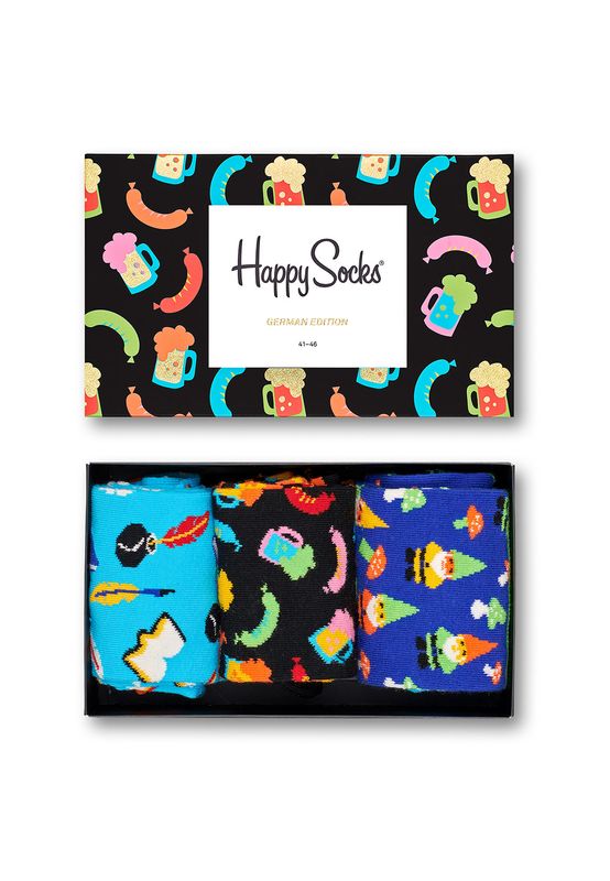 Happy Socks Geschenkbox GERMAN EDITION GIFT BOX SXGEM08-0100 Mehrfarbig Ansicht