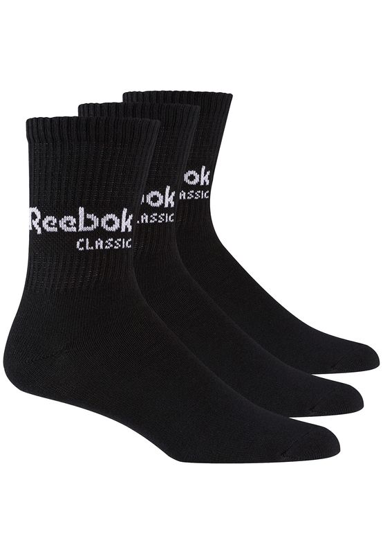 Reebok Socken Dreierpack CL CORE CREW SOCK 3P CZ8014 Schwarz Ansicht