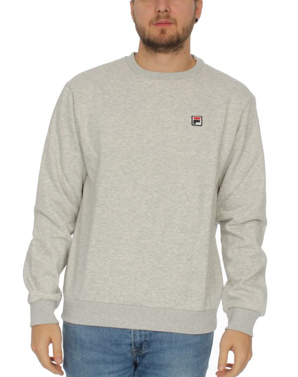 Fila Sweater Herren HECTOR CREW SWEAT 687457 B13 Light Grey Melange Ansicht