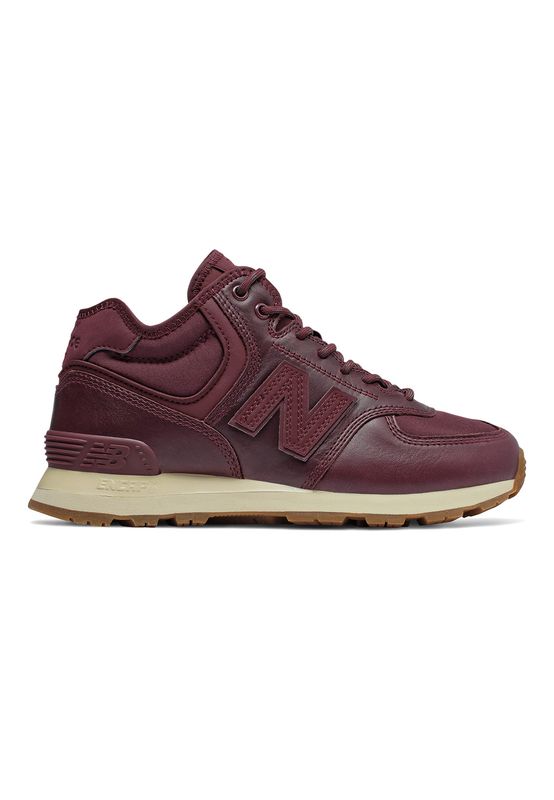 New Balance Sneaker Damen WH574BC Dunkelrot Burgundy Ansicht