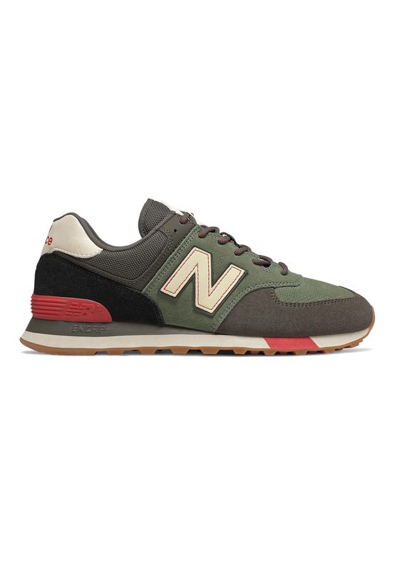 New Balance Sneaker Herren ML574JHR Grün JHR Green Ansicht