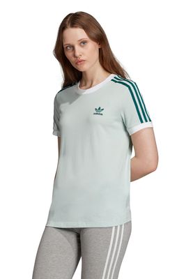 adidas Originals T Shirt Damen 3 STR Tee ED7488 Rot adidas Originals T Shirt Damen 3 STR Tee ED7488 Rot