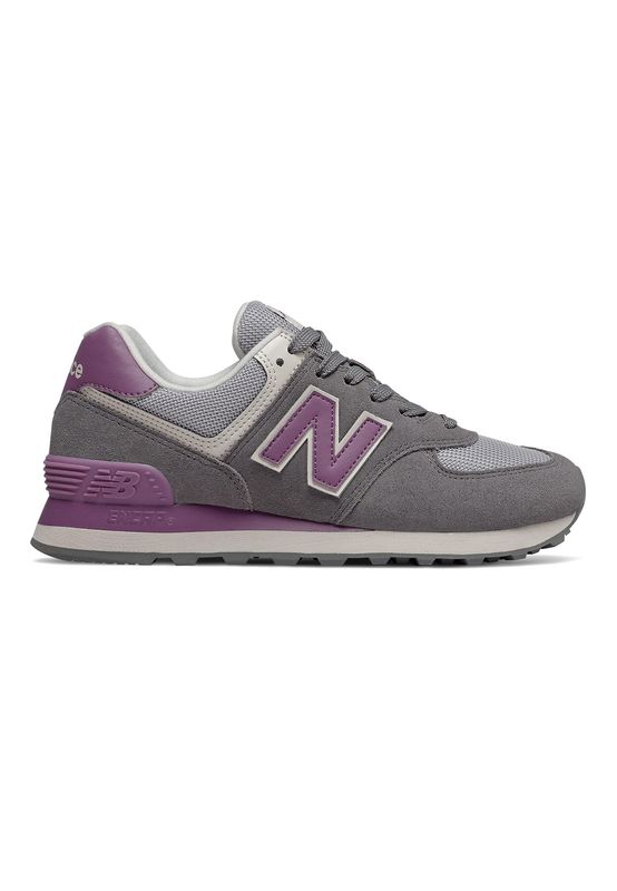New Balance Sneaker Damen WL574LDB Grau Grey Ansicht