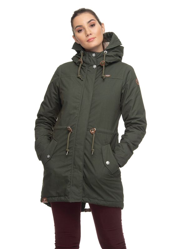 Ragwear Jacke Damen ELBA COAT B 1921-60031 Grün Green 5023 Ansicht