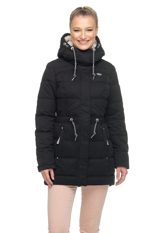 Ragwear Jacke Damen ASHANI PUFFY A 1921-60035 Schwarz Black 1010 Ansicht