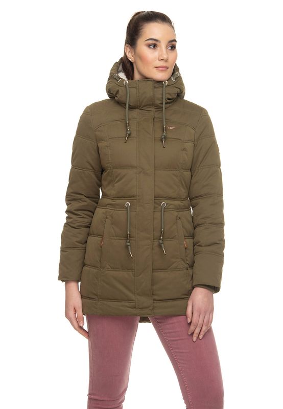 Ragwear Jacke Damen ASHANI PUFFY A 1921-60035 Khaki Olive 5031 Ansicht