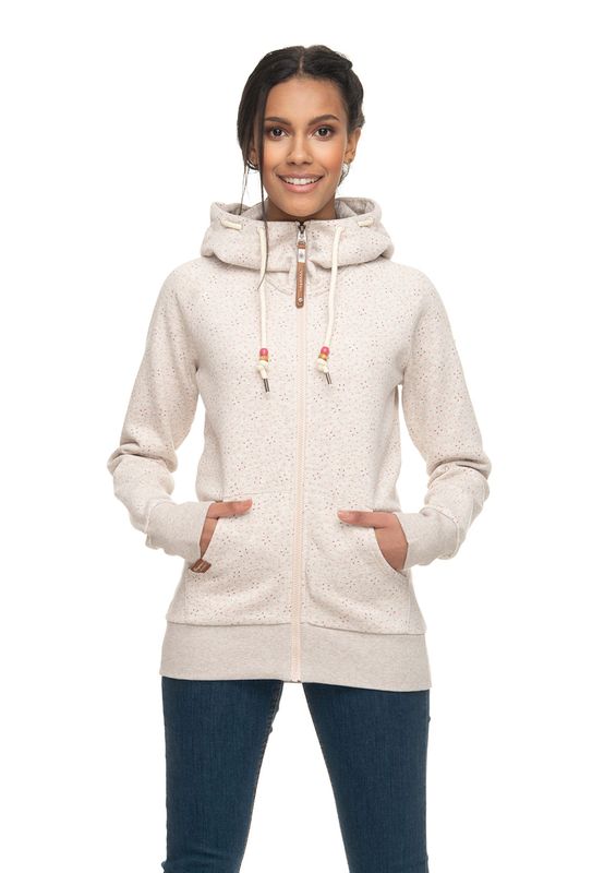 Ragwear Zipper Damen CHELSEA DROP ZIP 1921-30036 Beige Beige 6000 Ansicht