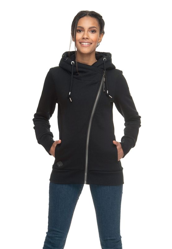 Ragwear Zipper Damen ANEZKA 1921-30044 Schwarz Black 1010 Ansicht