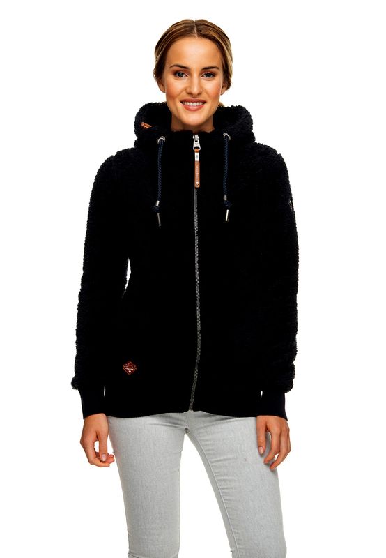 Ragwear Zipper Damen VILMA B 1921-30046 Schwarz Black 1010 Ansicht