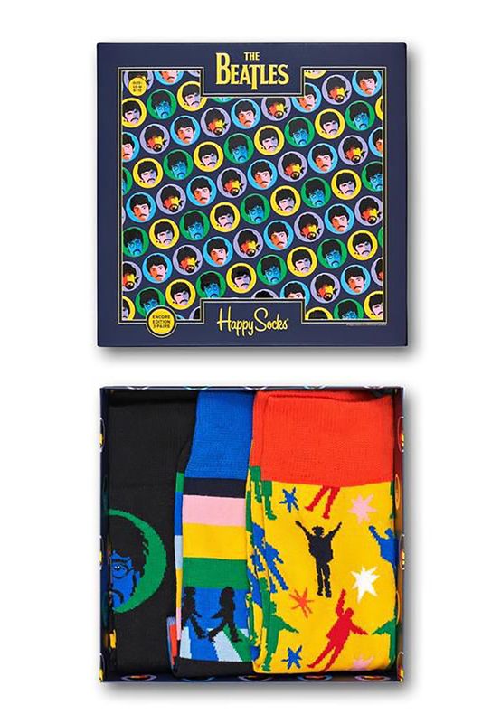 Happy Socks Geschenkbox THE BEATLES SOCKS BOX XBEA08-0100 Mehrfarbig Ansicht