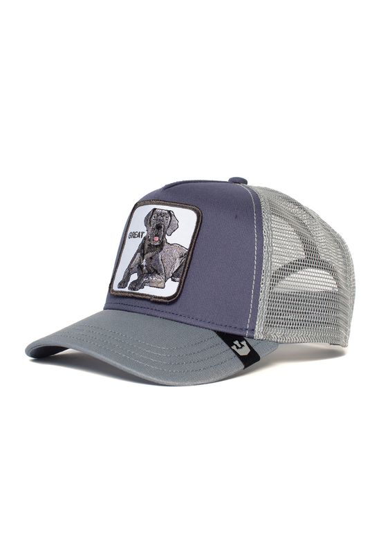 Goorin Bros. Trucker Cap BIG D Great Grau Grey Ansicht