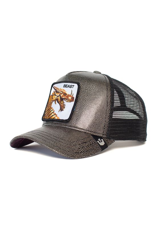 Goorin Bros. Trucker Cap FIRE BREATHER Beast Schwarz Black Ansicht