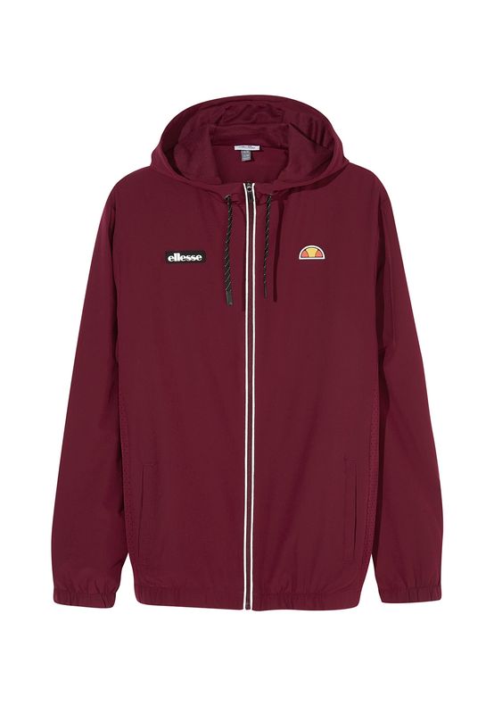 Ellesse Zipper Herren CLARETI TRACK TOP Dunkelrot Burgundy Ansicht