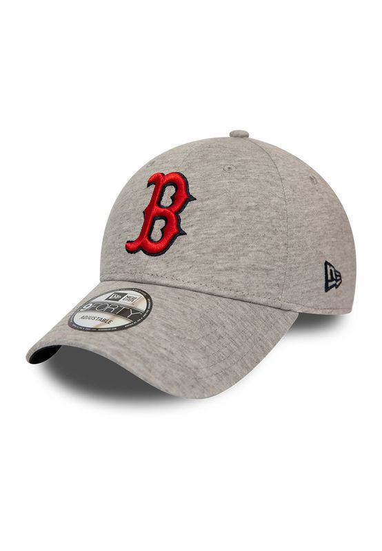New Era Kinder Jersey Estl 9Forty Adjustable Cap BOSTON RED SOX Grau Rot Ansicht