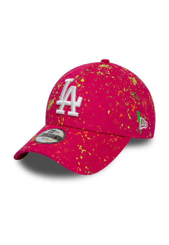 New Era Kids Paint Kinder 9Forty Adjustable Cap LA DODGERS Pink Ansicht