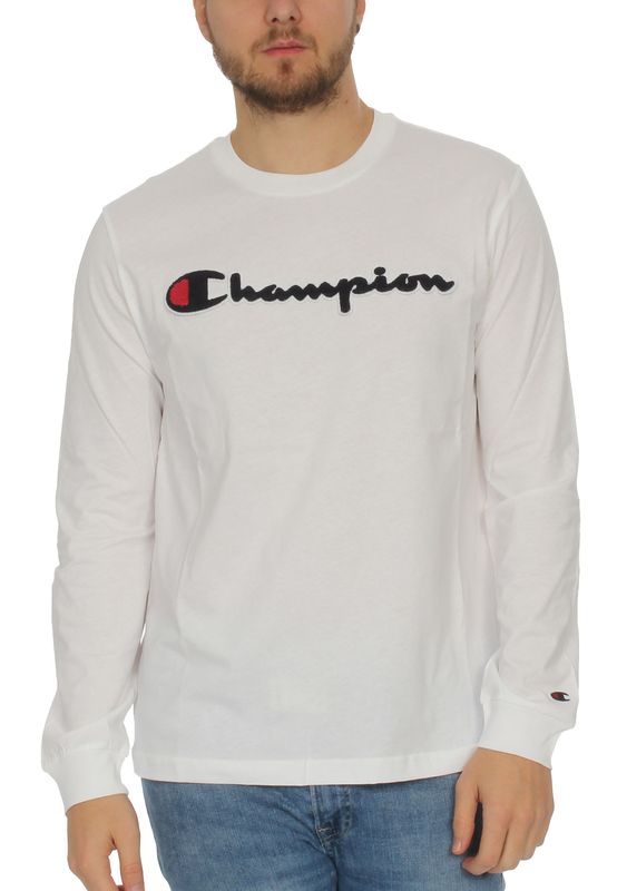 Champion Longsleeve Herren 213517 F19 WW001 WHT Weiss Ansicht