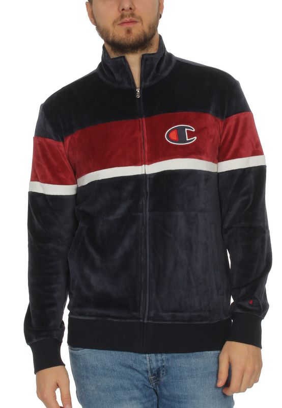 Champion Zipper Herren 214025 F19 BS501 NNY/TRD/WHT Dunkelblau Ansicht
